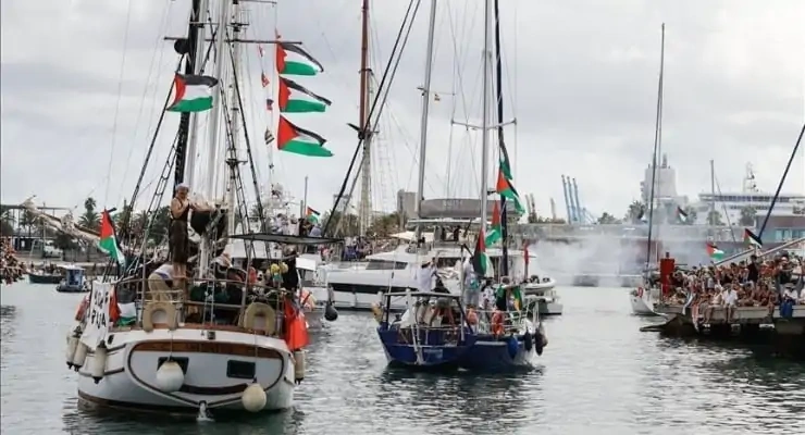 44 gemilik Sumud Filosu Gazze'ye ilerliyor: Türkiye'den kritik yardım