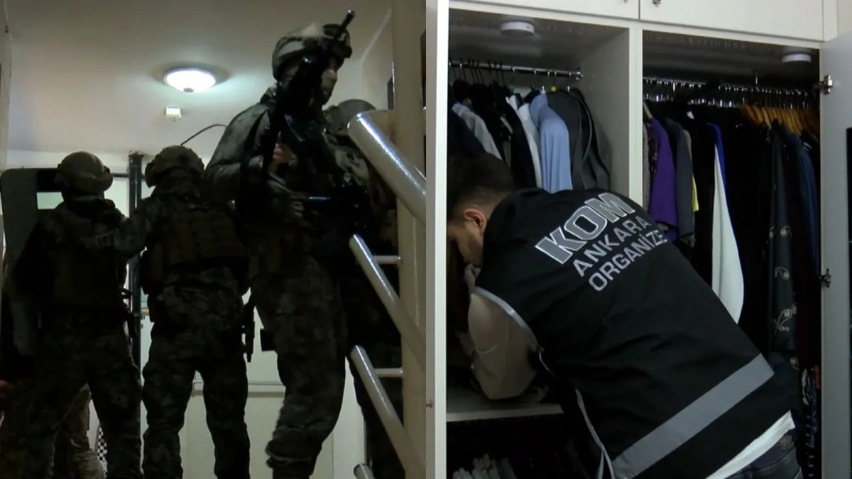 Ankara merkezli organize suç çetesine 5 ilde darbe: 37 gözaltı