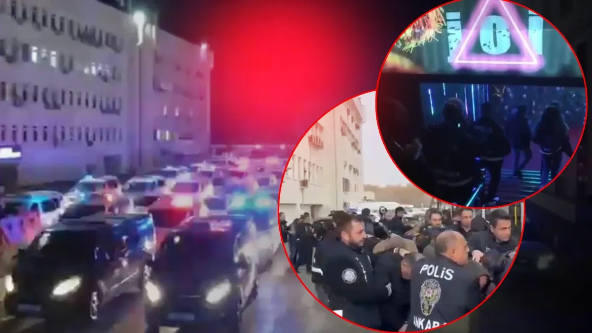 Ankara'da dev fuhuş operasyonu: 60 tutuklama, 64 kadın kurtarıldı