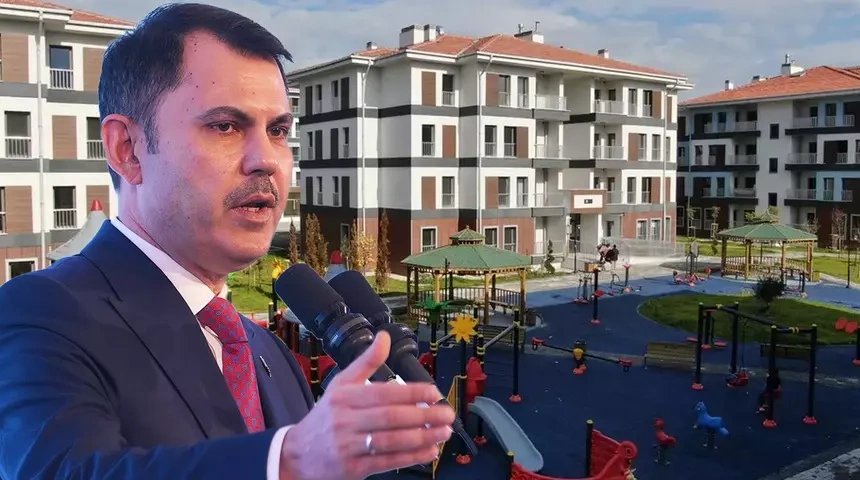 Bakan Kurum açıkladı: 500 bin sosyal konuta 8,8 milyon başvuru geldi