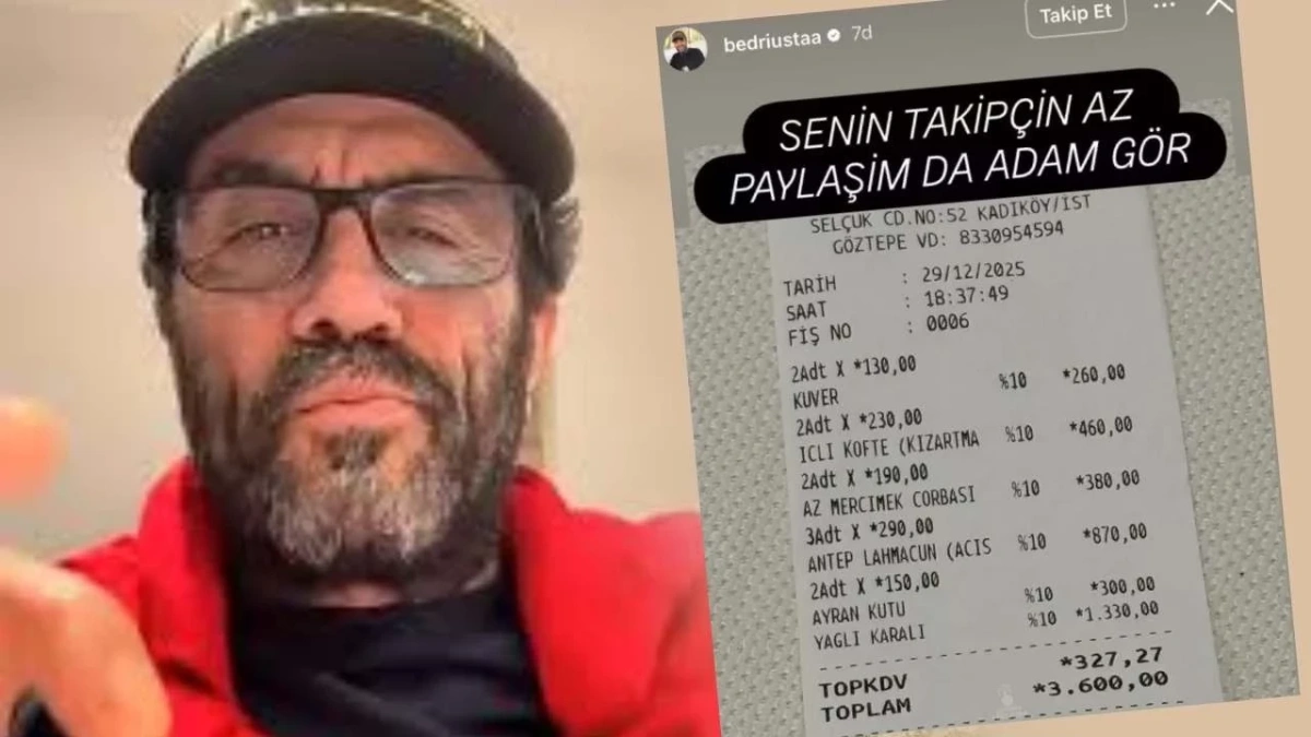 Bedri Usta hakkında Cumhuriyet Başsavcılığı'ndan soruşturma