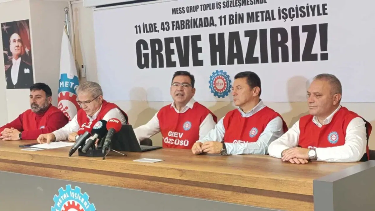 Birleşik Metal-İş'ten 43 fabrikada grev kararı: 30 Ocak'ta başlıyor