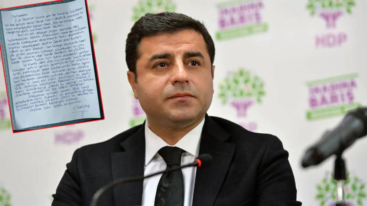 Demirtaş'tan Arınç'a sert tepki: Benim adıma konuşamazsınız