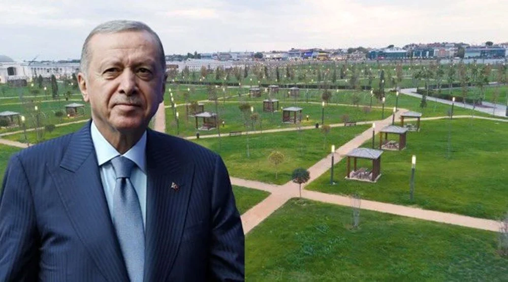 Erdoğan Atatürk Havalimanı Millet Bahçesi'ni açtı: DEM görüşmesi umut verici