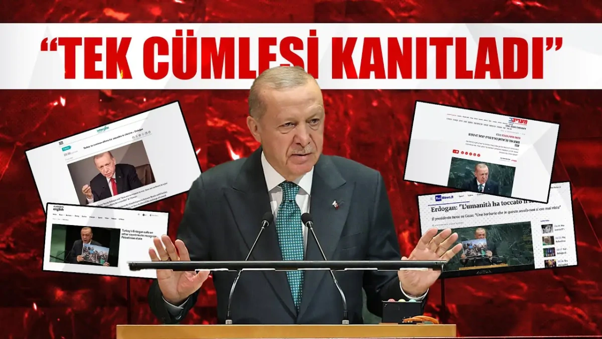 Erdoğan’ın BM konuşması tarihe geçti
