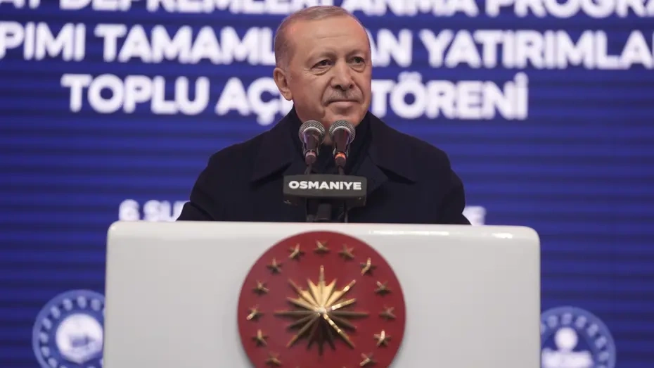 Erdoğan'dan 6 Şubat mesajı: 455 bin konut tamamlandı