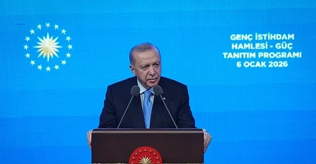 Erdoğan'dan gençlere 800 bin kişilik staj müjdesi