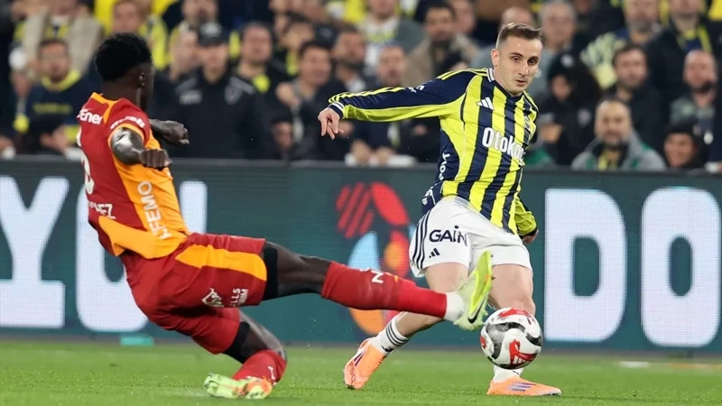 Fenerbahçe-Galatasaray derbisi 1-1 berabere sona erdi