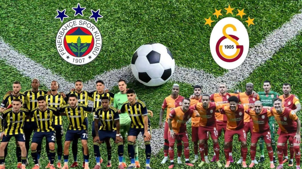 Fenerbahçe-Galatasaray derbisinin ilk 11'leri belli oldu