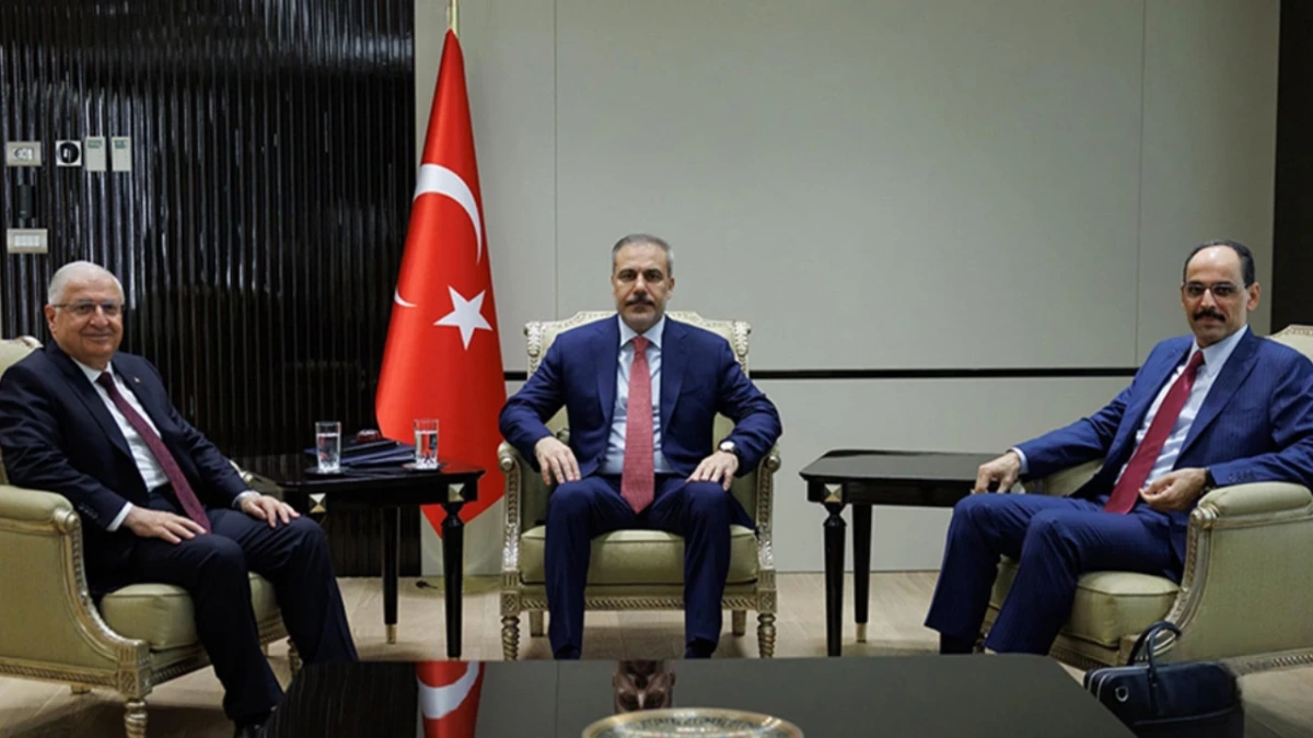 Fidan, Güler ve Kalın Şam'da: SDG'ye entegrasyon çağrısı yapıldı