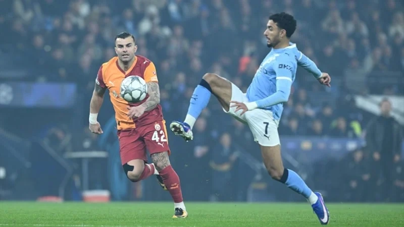 Galatasaray, Manchester City deplasmanında 2-0 yenildi