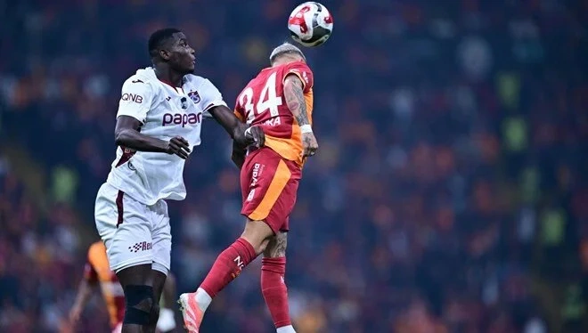 Galatasaray-Trabzonspor derbisi golsüz berabere: 0-0