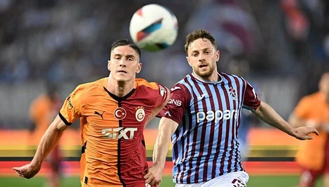 Galatasaray-Trabzonspor derbisinde ilk 11'ler açıklandı