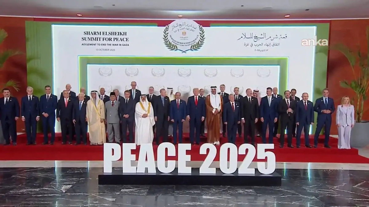 Gazze için kritik adım: Mısır'da dünya liderleri 'Niyet Beyanı'nı imzaladı