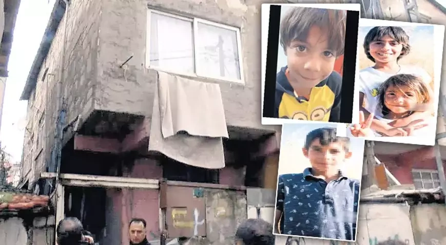 Gece yarısı yangını 3 çocuğun canını aldı: Anne hastanedeydi