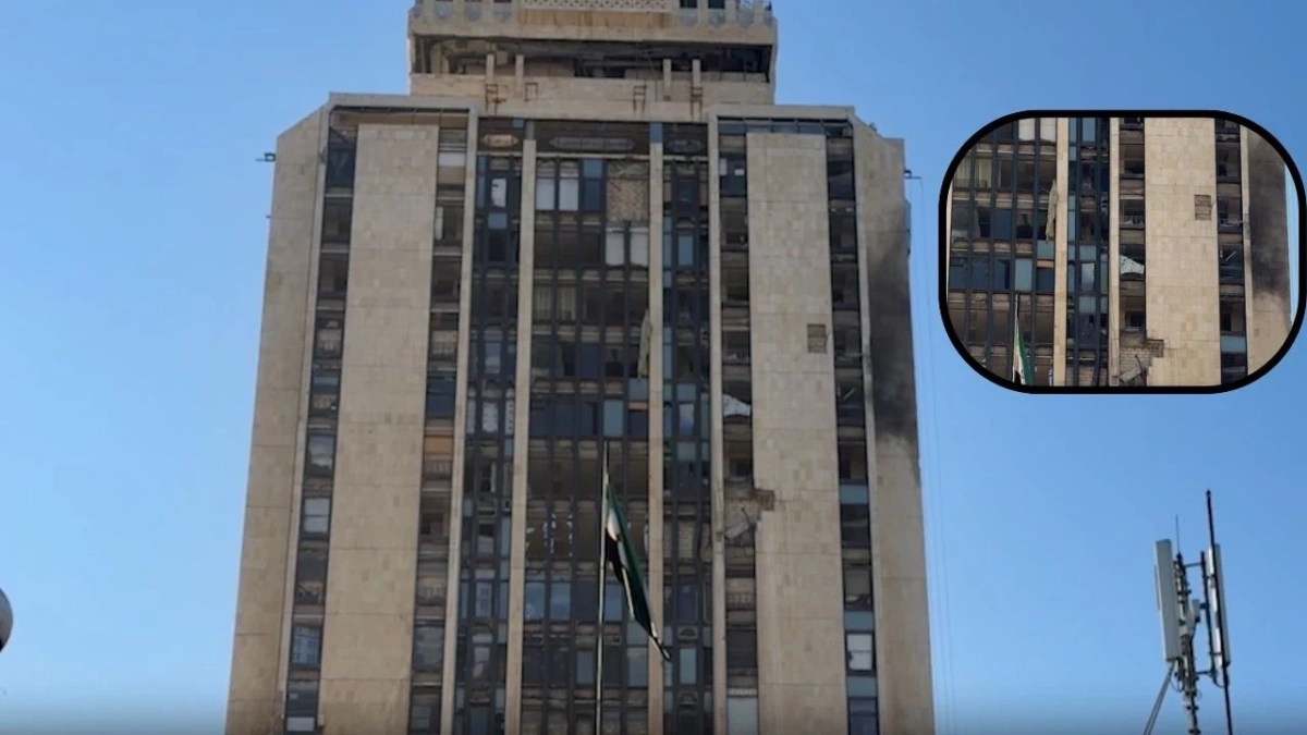 Halep valilik binasına SDG'den kamikaze İHA saldırısı