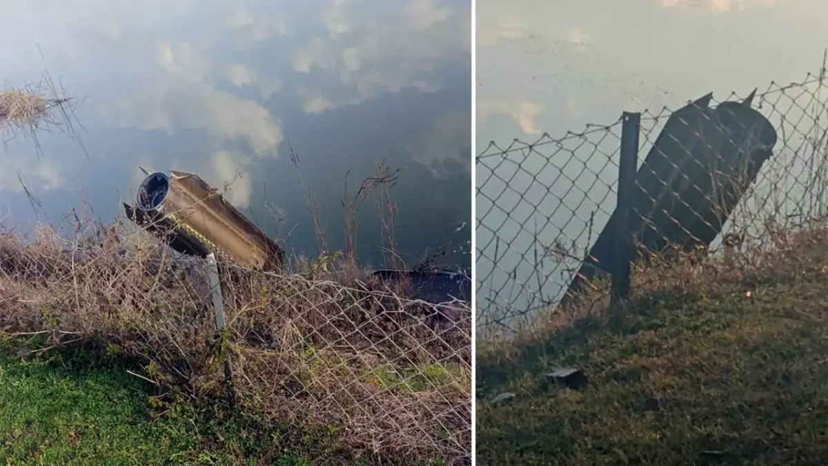 Hatay'a düşen parça İran füzesi mi? Resmi açıklama geldi