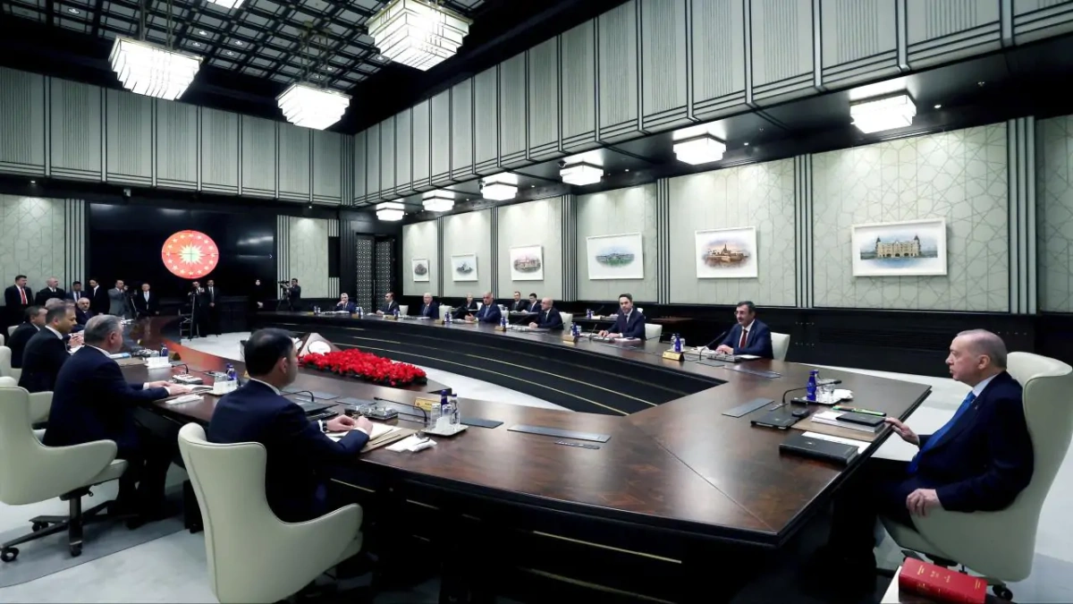 Kabine bugün toplanıyor: Masada Terörsüz Türkiye süreci