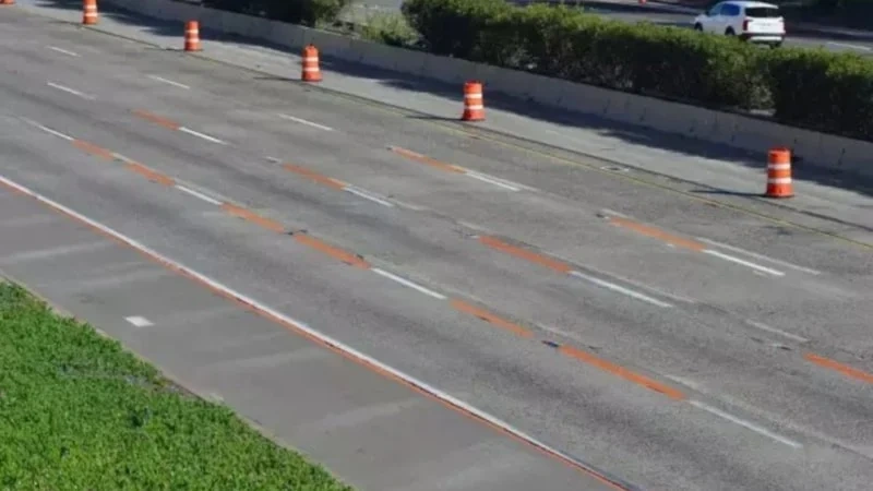 Kaliforniya otoyollarındaki turuncu şeritler kazaları yüzde 74 azalttı