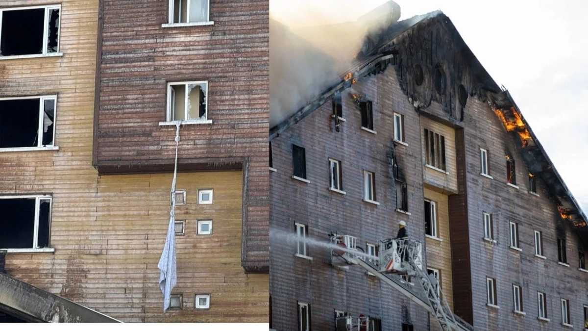 Kartalkaya yangını davasında 3. duruşma: Ailelerden sanıklara sert tepki