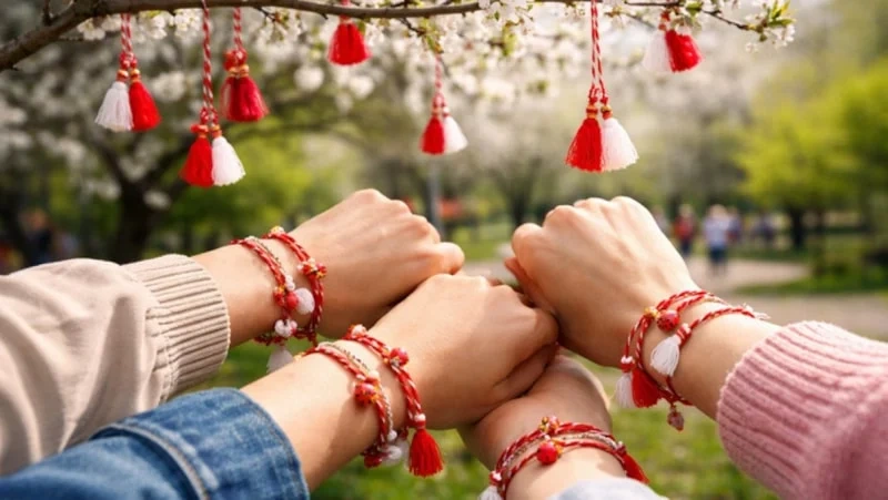 Kırmızı beyaz bilekliğin sırrı: Marteniçka nedir, ne anlama gelir?