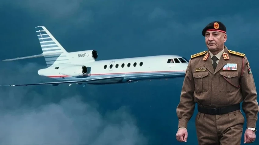 Libya askeri heyetinin cenazeleri törenle ülkelerine gönderildi