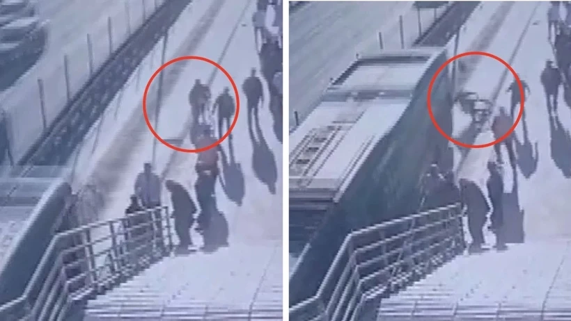 Metrobüs yoluna düşen engelli yolcu hayatını kaybetti