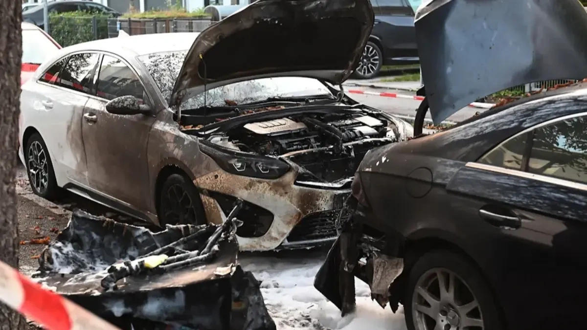 Münih'te dehşet anları: Art arda patlamalar, yanmış otobüs ve cesetler