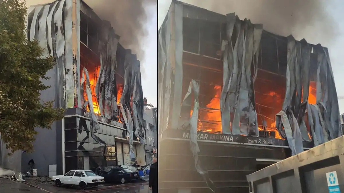 Parfüm imalathanesinde çıkan yangında 6 kişi öldü