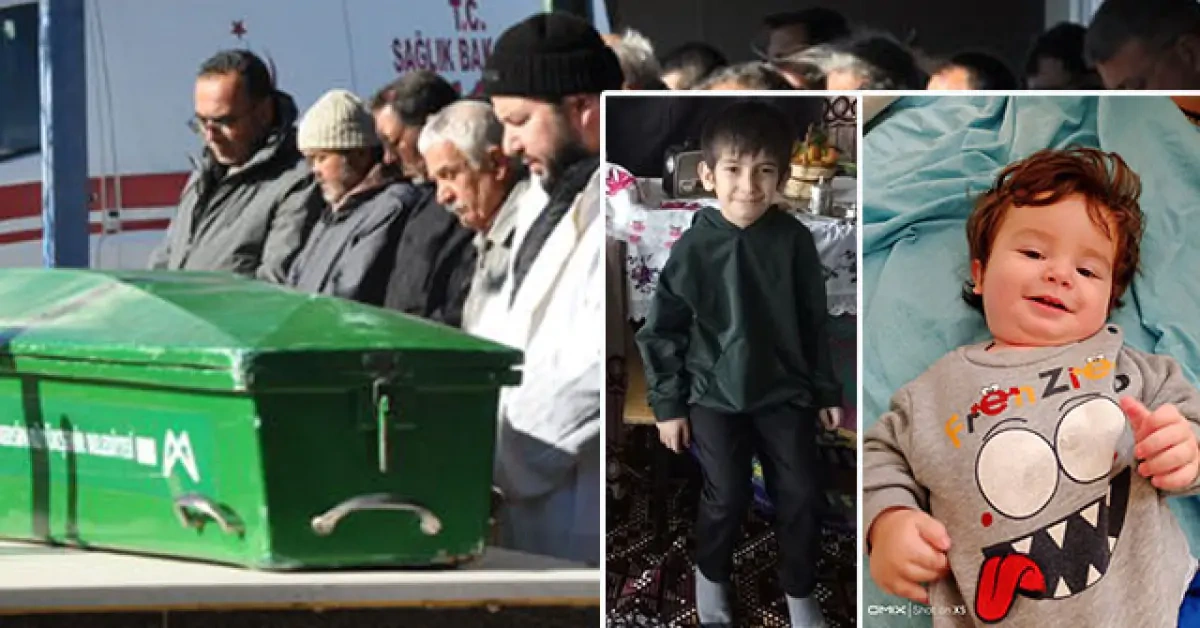 Silifke'de yürek burkan yangın: İki kardeş aynı kabirde