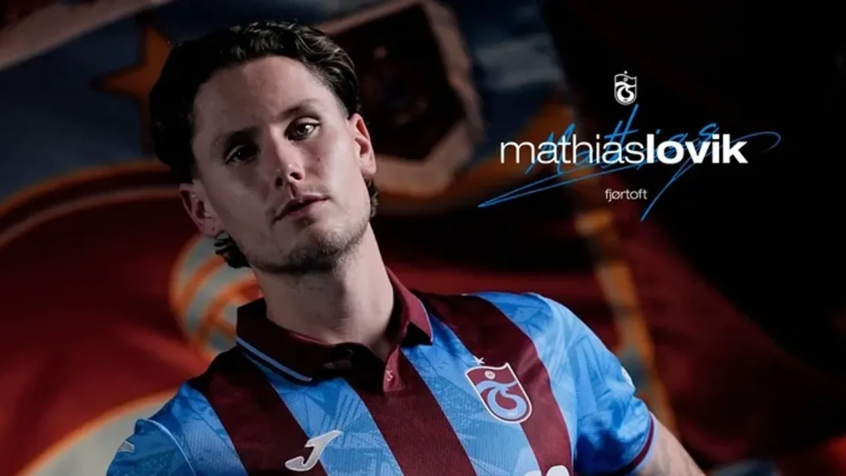 Trabzonspor'dan resmi imza: Mathias Lovik 4.5 yıllığına geldi
