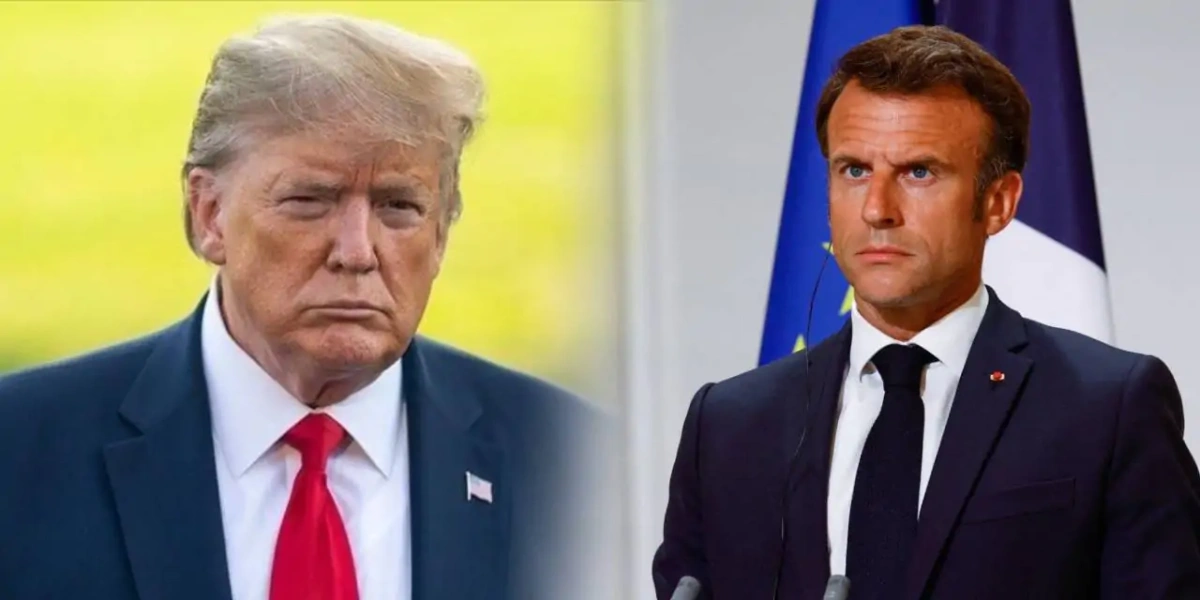 Trump'tan Macron'a şarap tehdidi: Yüzde 200 vergi koyarım