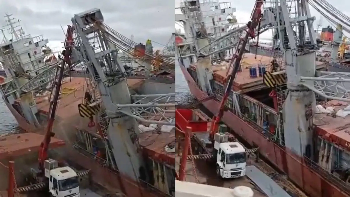 Tuzla Tersanesi'nde faciâ: Gemi yan yattı, 1 işçi hayatını kaybetti