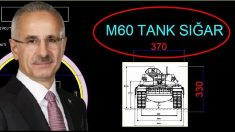 Ulaştırma Bakanı'ndan sığınak açıklaması: Tünellere tank ve uçak sığar