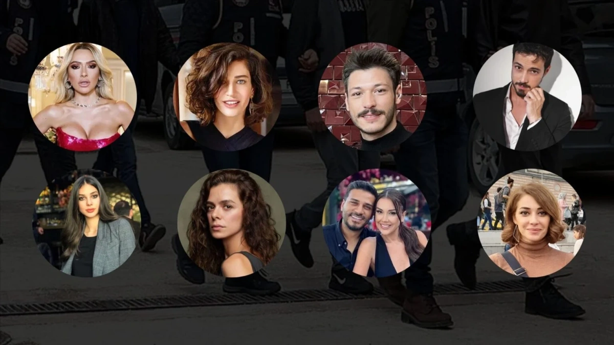 Ünlü isimlere uyuşturucu operasyonu: 8 kişide madde tespit edildi