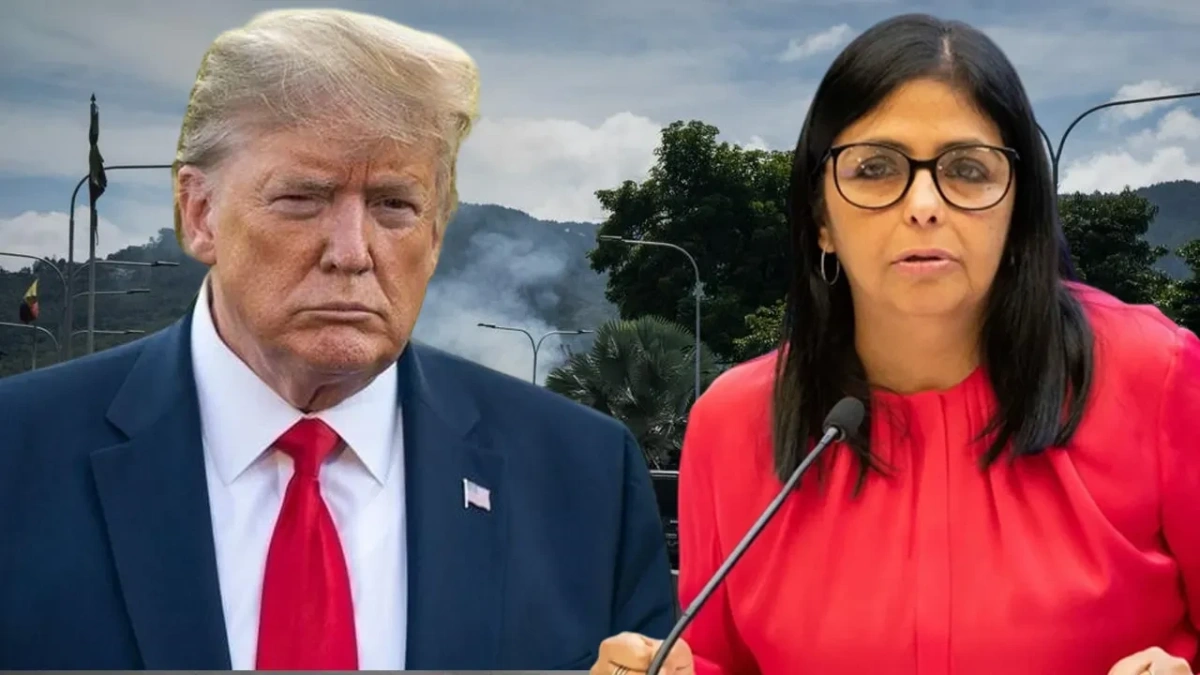 Venezuela lideri Rodriguez'den ABD'ye sert tepki