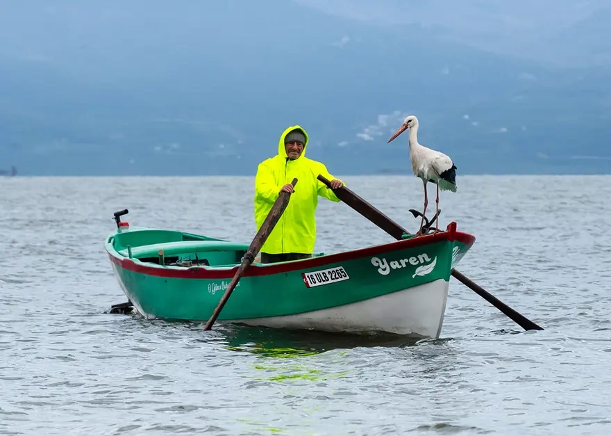 Yaren Leylek 15 yıldır aynı kayığa konuyor