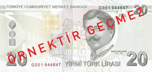 20 Lira'nın arkasındaki isim: Mimar Kemaleddin
