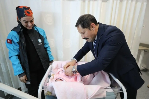 2026'nın ilk bebeği Hatay'da dünyaya geldi: Sultan Nare