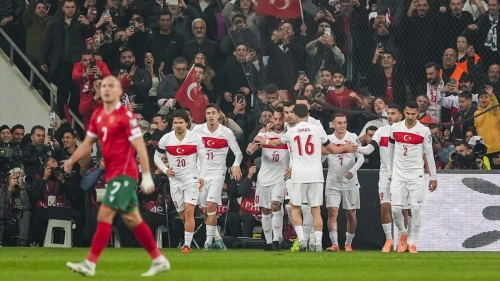 A Milli Takım Bulgaristan'ı 2-0 yendi, play-off bileti kaptı