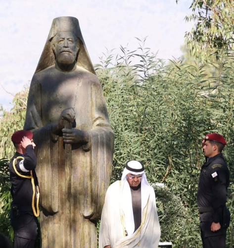 BAE Devlet Başkanı'nın Kıbrıs ziyaretinde dikkat çeken hareket