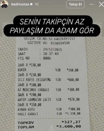 Bedri Usta hakkında Cumhuriyet Başsavcılığı'ndan soruşturma