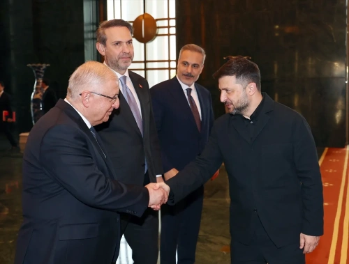 Beştepe'de kritik görüşme: Erdoğan, Zelensky ile bir araya geldi