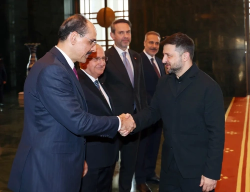 Beştepe'de kritik görüşme: Erdoğan, Zelensky ile bir araya geldi