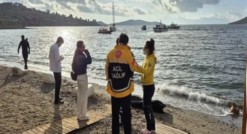 Bodrum'da göçmen teknesi battı: 7 ölü, 2 kişi kurtarıldı
