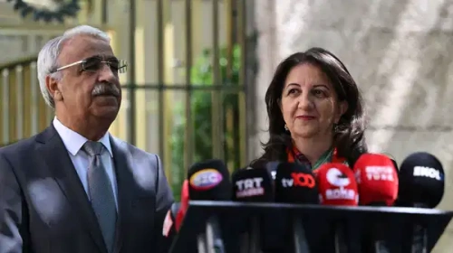 DEM Parti heyeti Adalet Bakanı Tunç ile görüştü