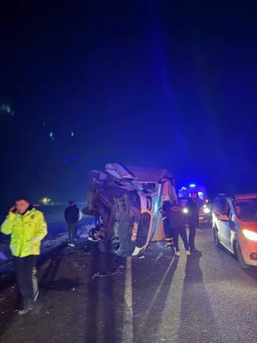 Diyarbakır'da feci kaza! 4 ölü, 14 yaralı