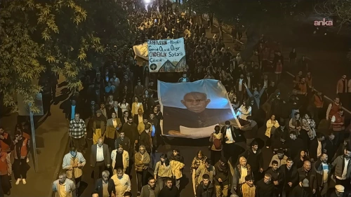 Diyarbakır'da Öcalan yürüyüşüne polis müdahalesi