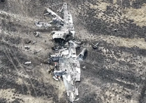 Düşen askeri kargo uçağında inceleme bitti: Kaza kuyruğun kopmasıyla başladı