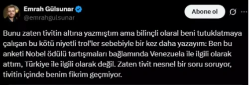 Emrah Gülsunar gözaltına alındı: Sosyal medya anketi tartışma yarattı